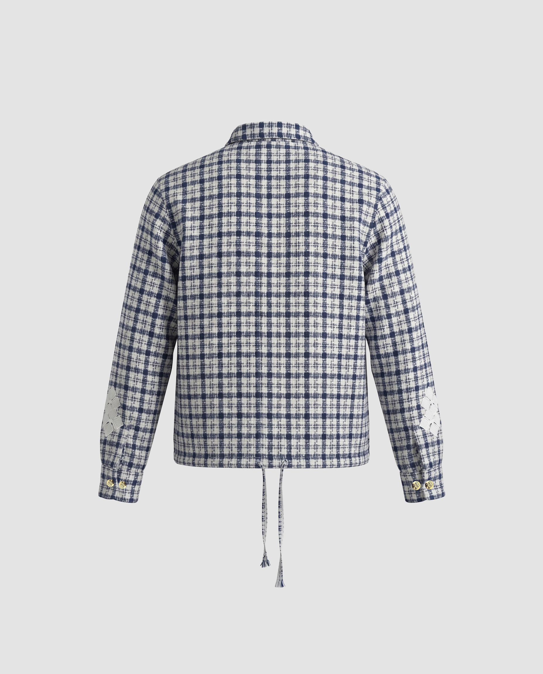 cs tweed flannel blue